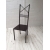 Krzesło Profil  wysokość  107 cm z siedziskiem metalowym