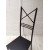 Komplet stół 80x80 cm  i 4 krzesła  Profil z siedziskami metalowymi