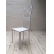 Krzesło Profil  wysokość  107 cm z siedziskiem materiałowym