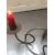 świecznik stołowy na 3 świece loft naturalna rdza
