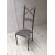 Krzesło Profil  wysokość  107 cm z siedziskiem metalowym